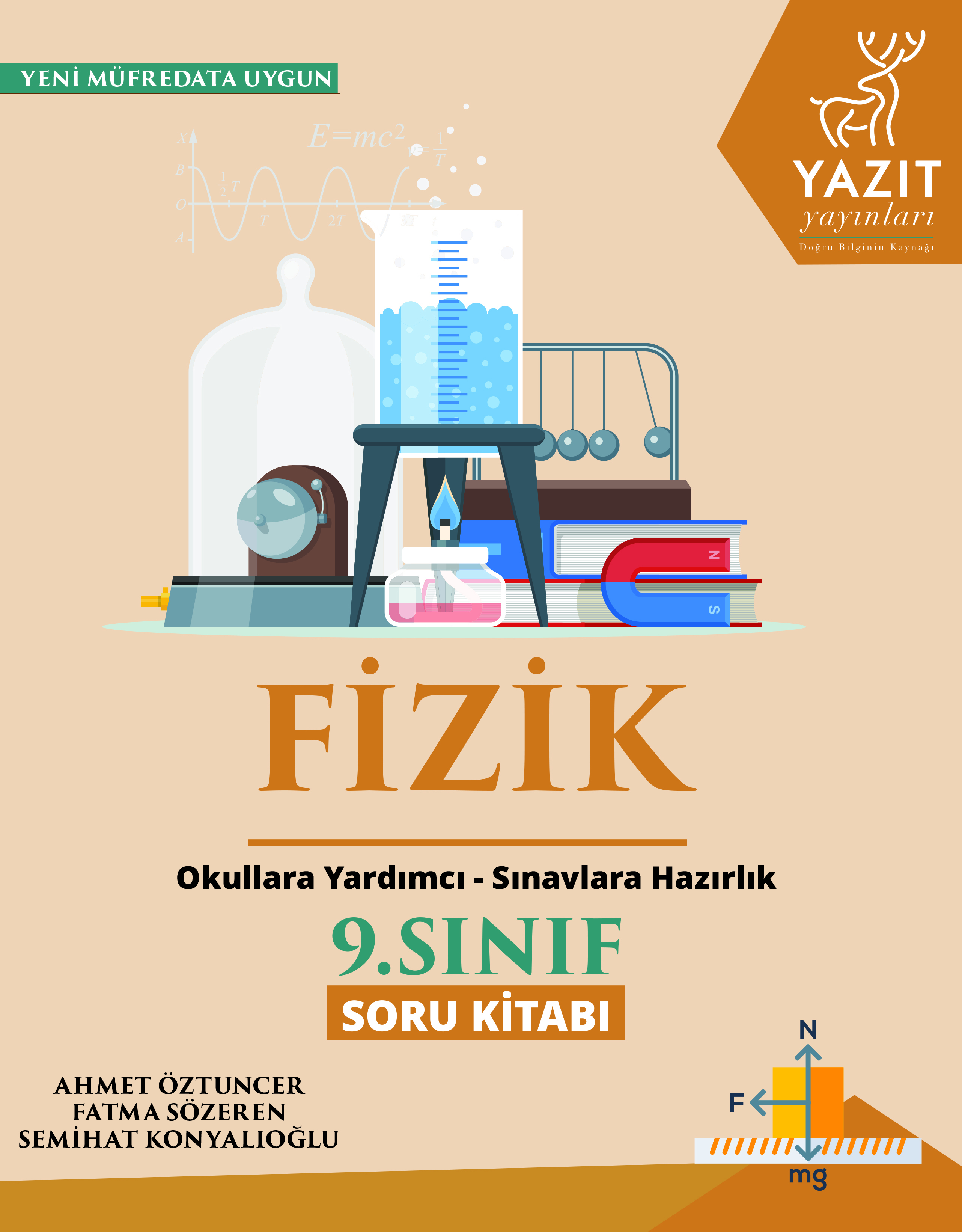 9. Sınıf Fizik Soru Kitabı YENİ kapak görseli